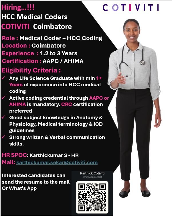 Cotiviti Hiring For Medical coding