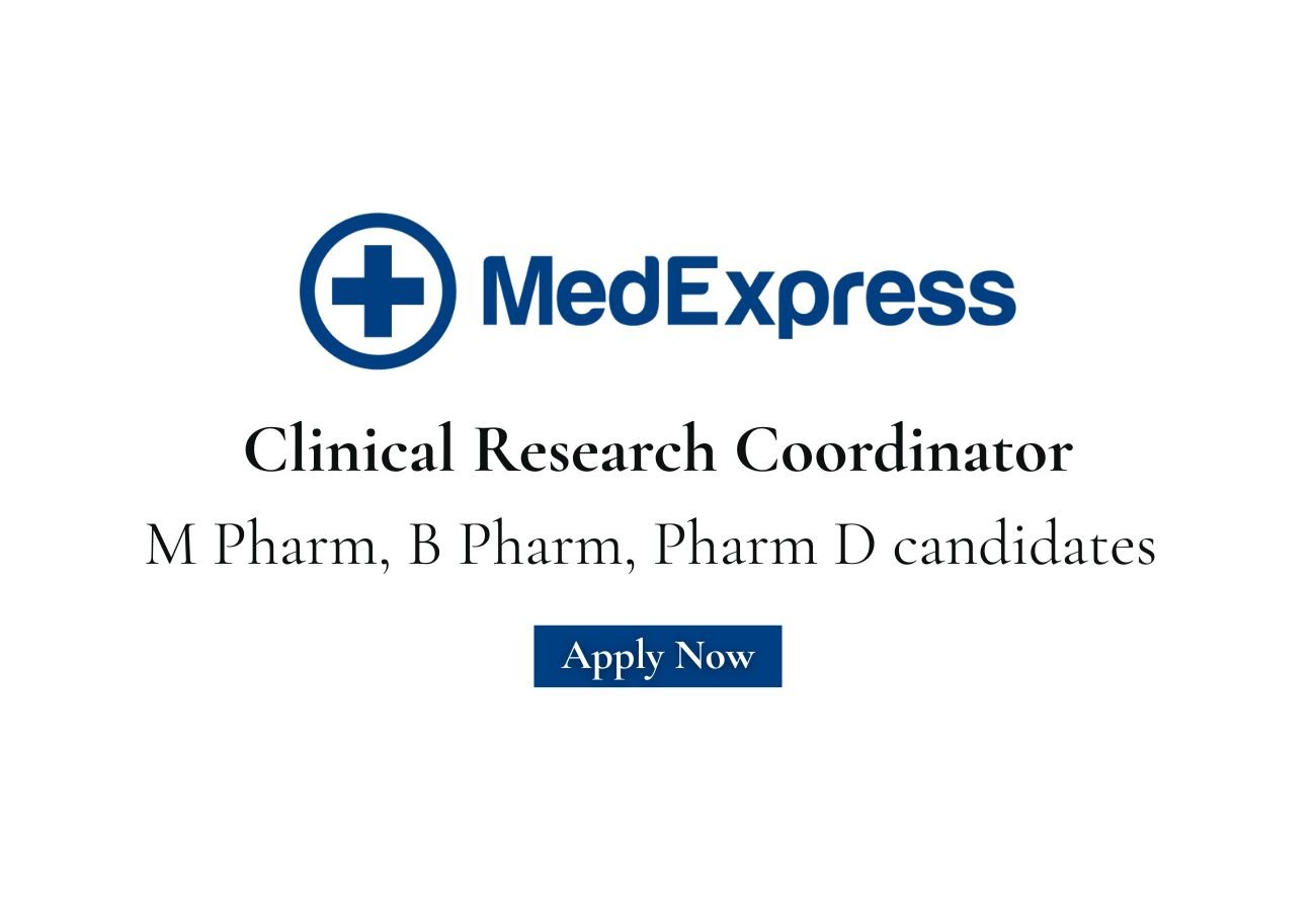 Med Express Hiring For Clinical Research Coordinator