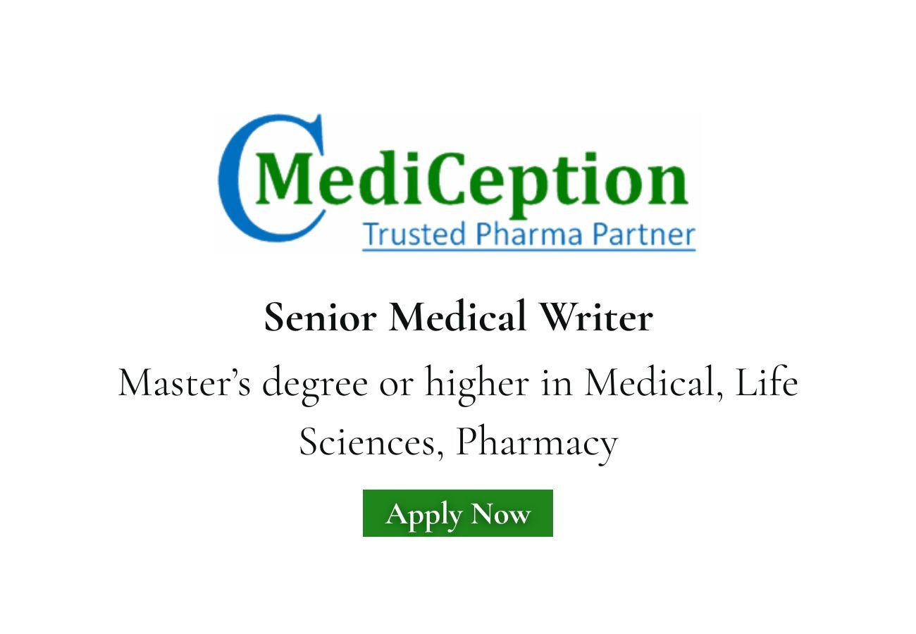 Mediception Hiring For Senior Medical Writer