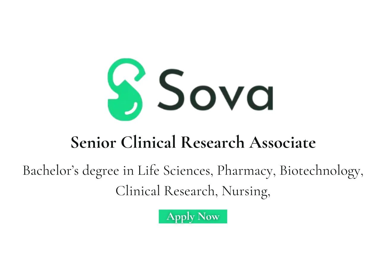 Sova Health Hiring For Clinical Research Associate