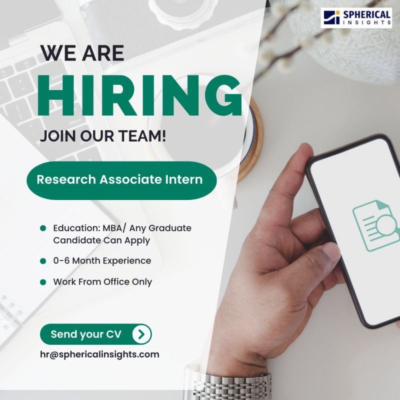 Freshers Needed In Research Associate Intern At Spherical Insights