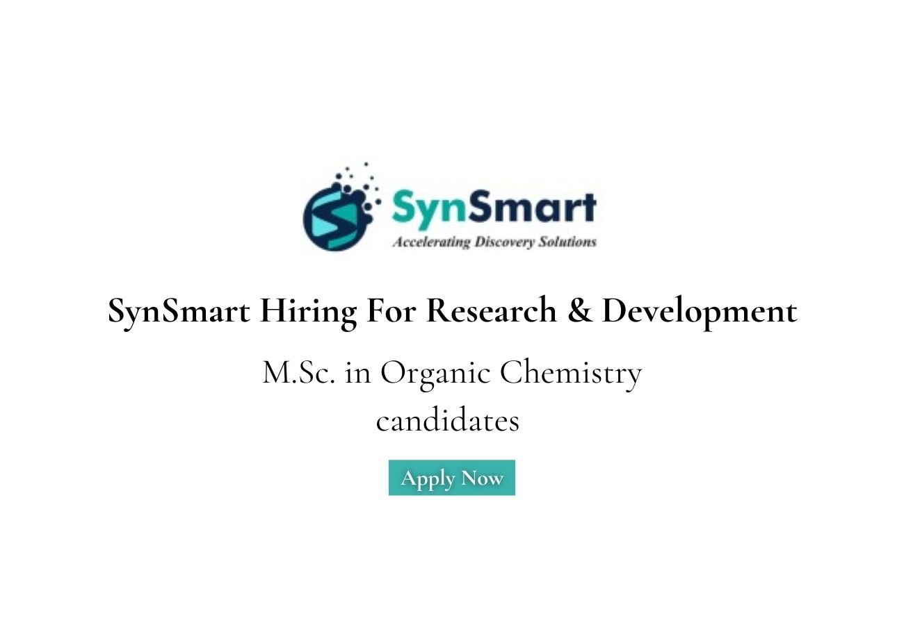 SynSmart Hiring For Research & Development