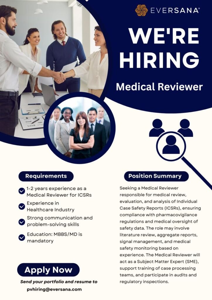 Eversana Hiring For Medical Reviewer