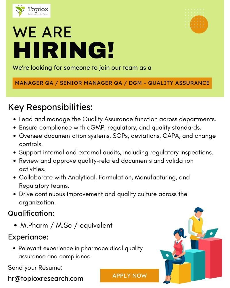 Topiox Hiring For Quality Assurance Topiox Hiring For Quality Assurance