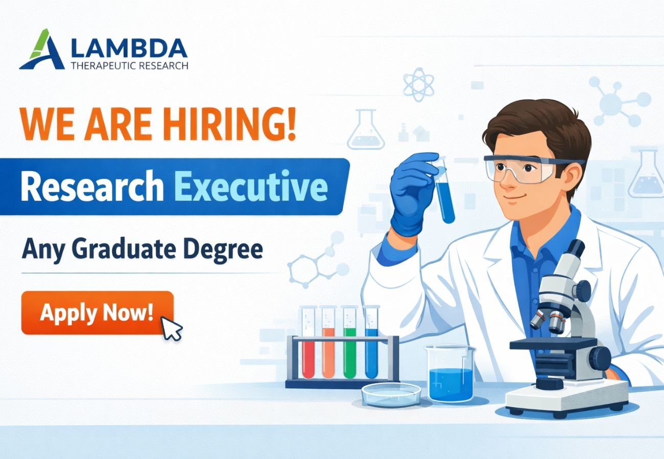 Lambda Therapeutic Hiring For Research Executive