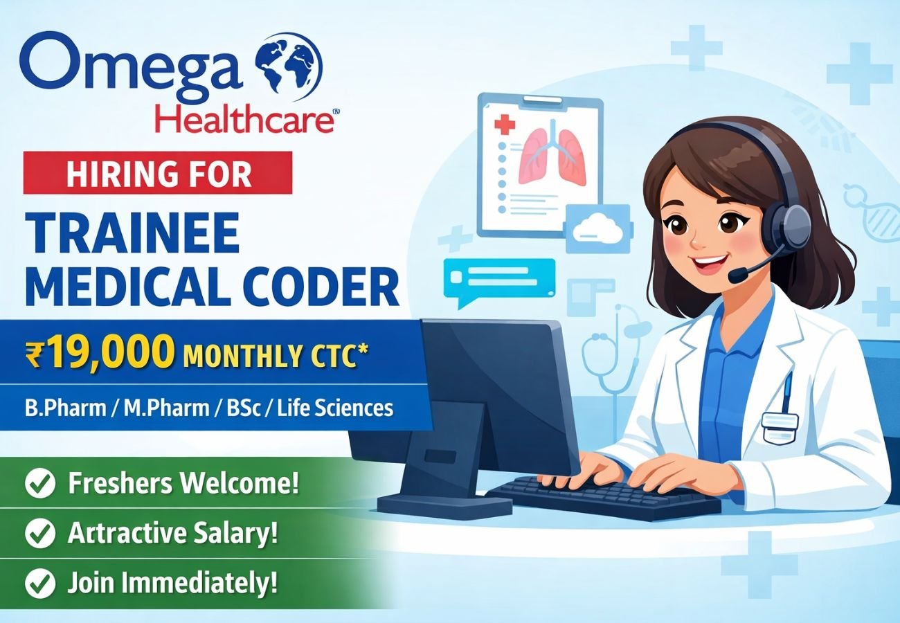 Omega Healthcare Hiring For Trainee Medical Coder