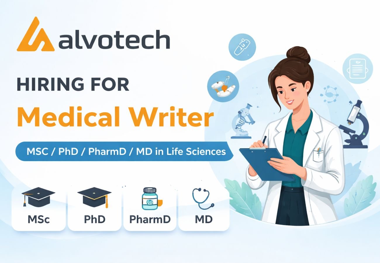 Alvotech Hiring For Medical Writer
