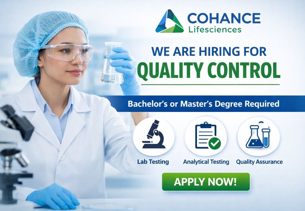 Cohance Lifesciences Hiring For Quality Control