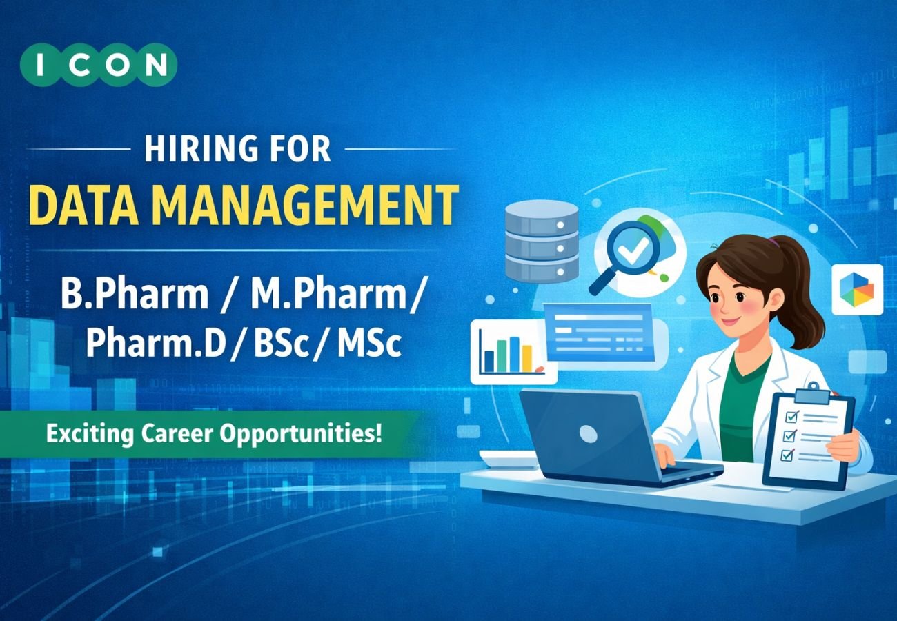 ICON Hiring For Data Management