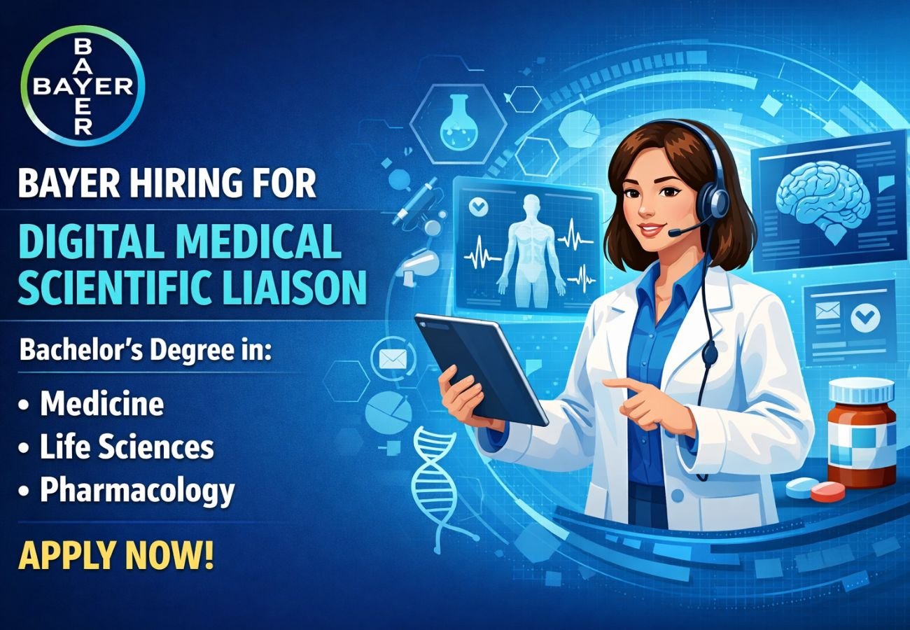 Bayer Hiring For Digital Medical Scientific Liaison