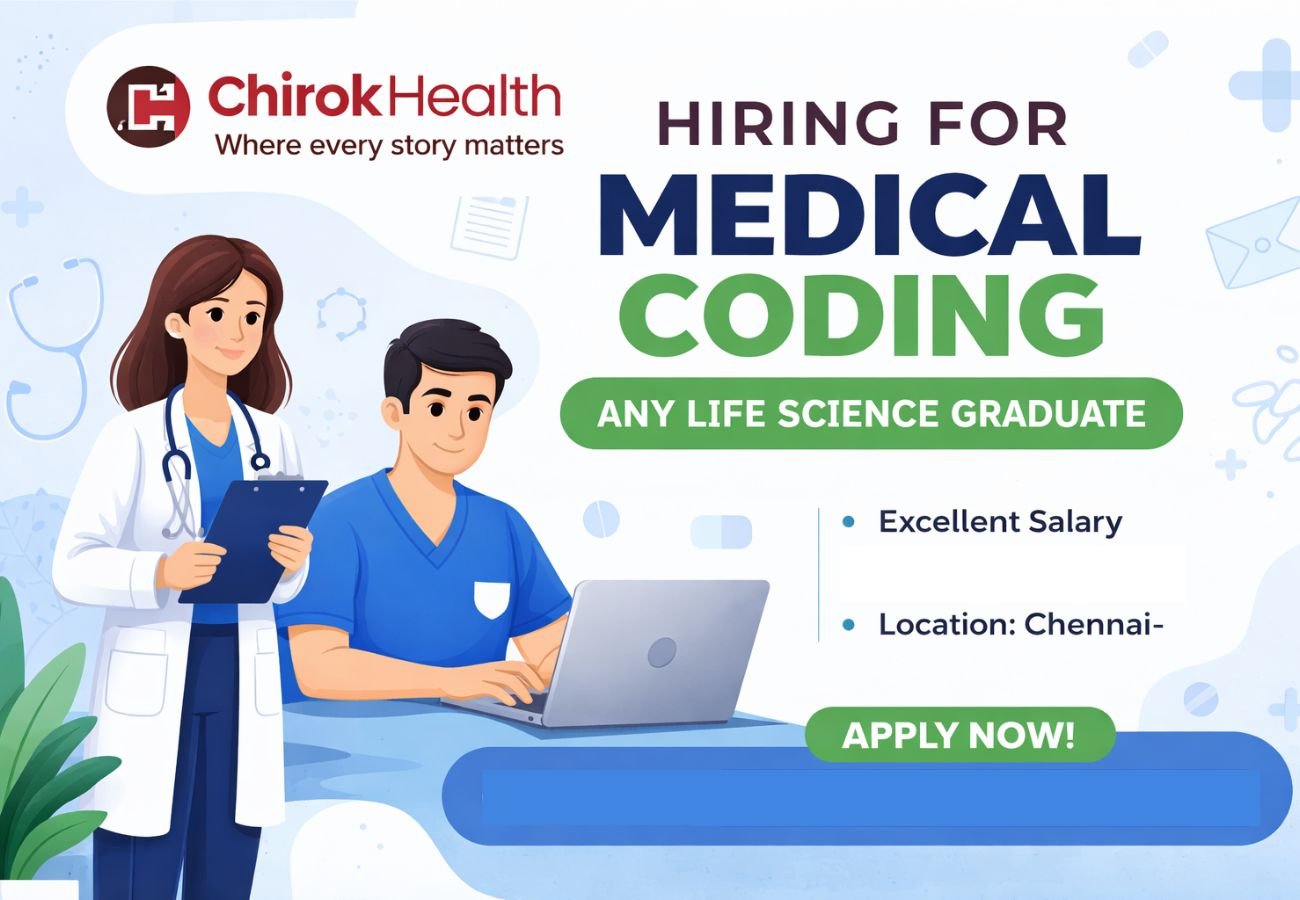 Chirok Health Hiring For Medical Coding professionals