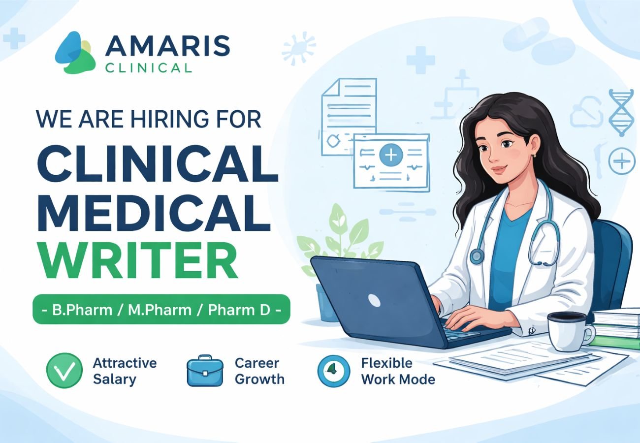Amaris Clinical Hiring For Clinical Medical Writer
