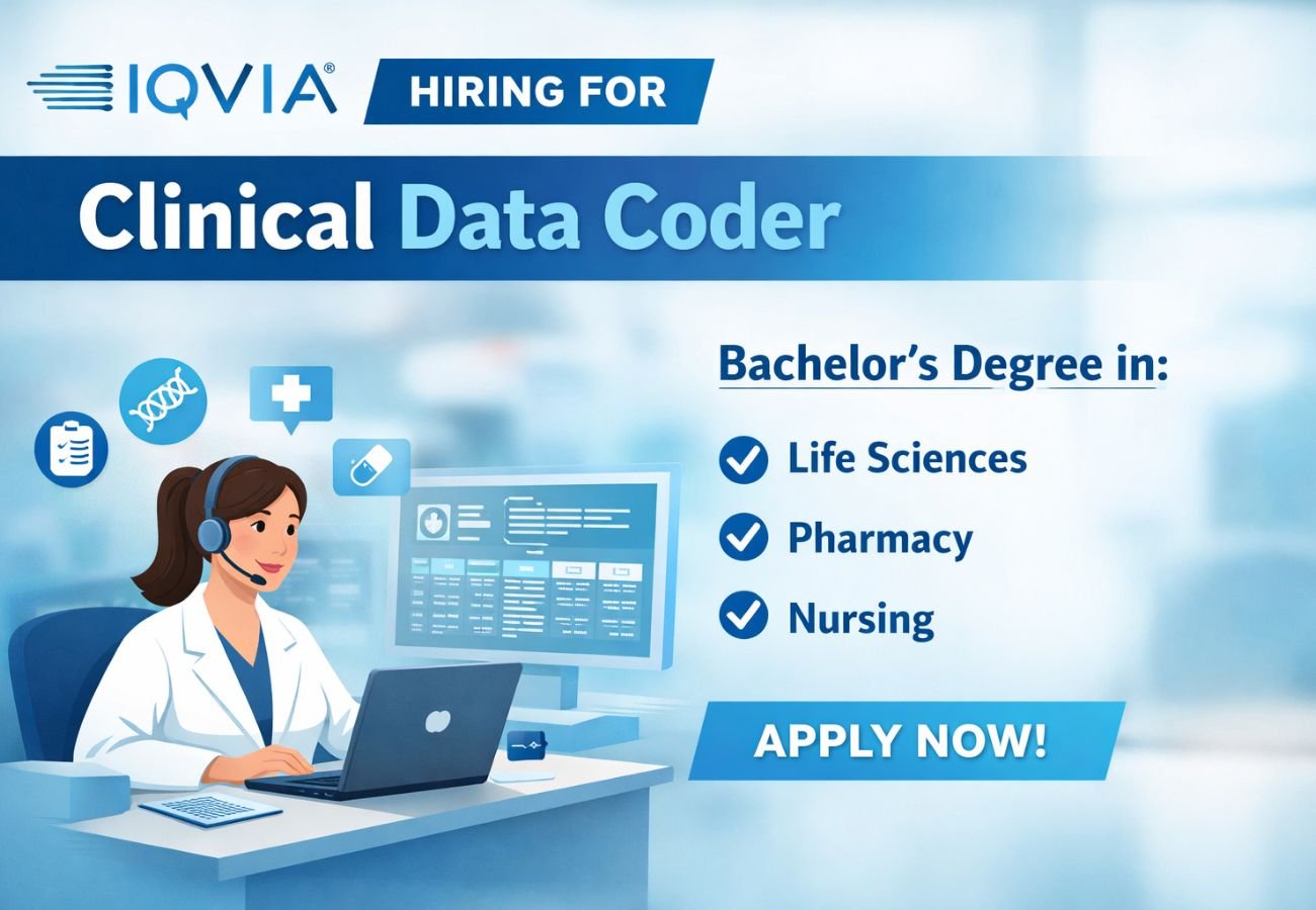 IQVIA Hiring For Clinical Data Coder