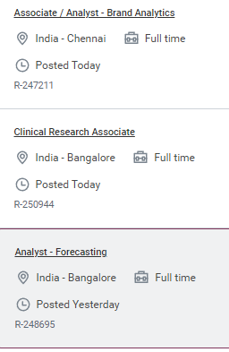 AstraZeneca Hiring: Analyst, CRA & Forecasting Jobs in India