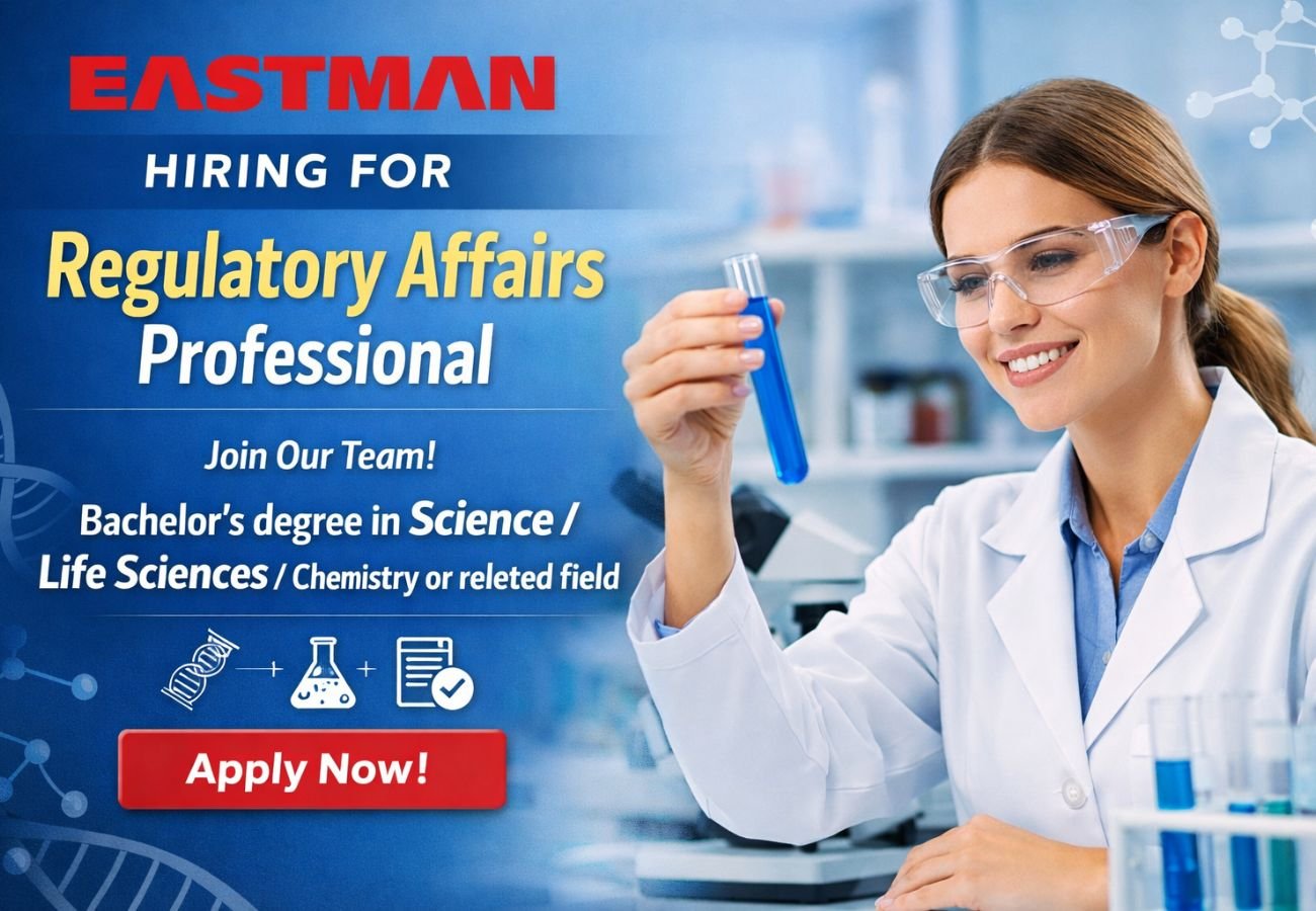 Eastman Hiring For Regulatory Affairs Professional