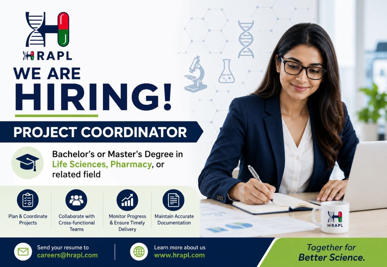 HRAPL Hiring For Project Coordinator
