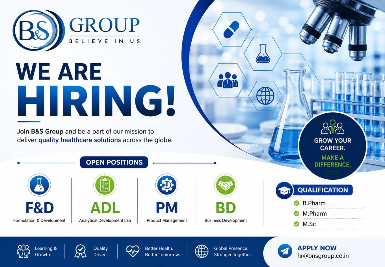 B&S Group Hiring For F&D / ADL / PM / BD